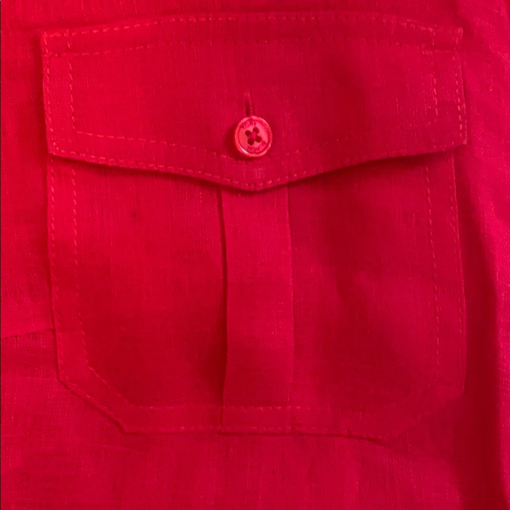 Tory Burch Linen Button Down - image 2
